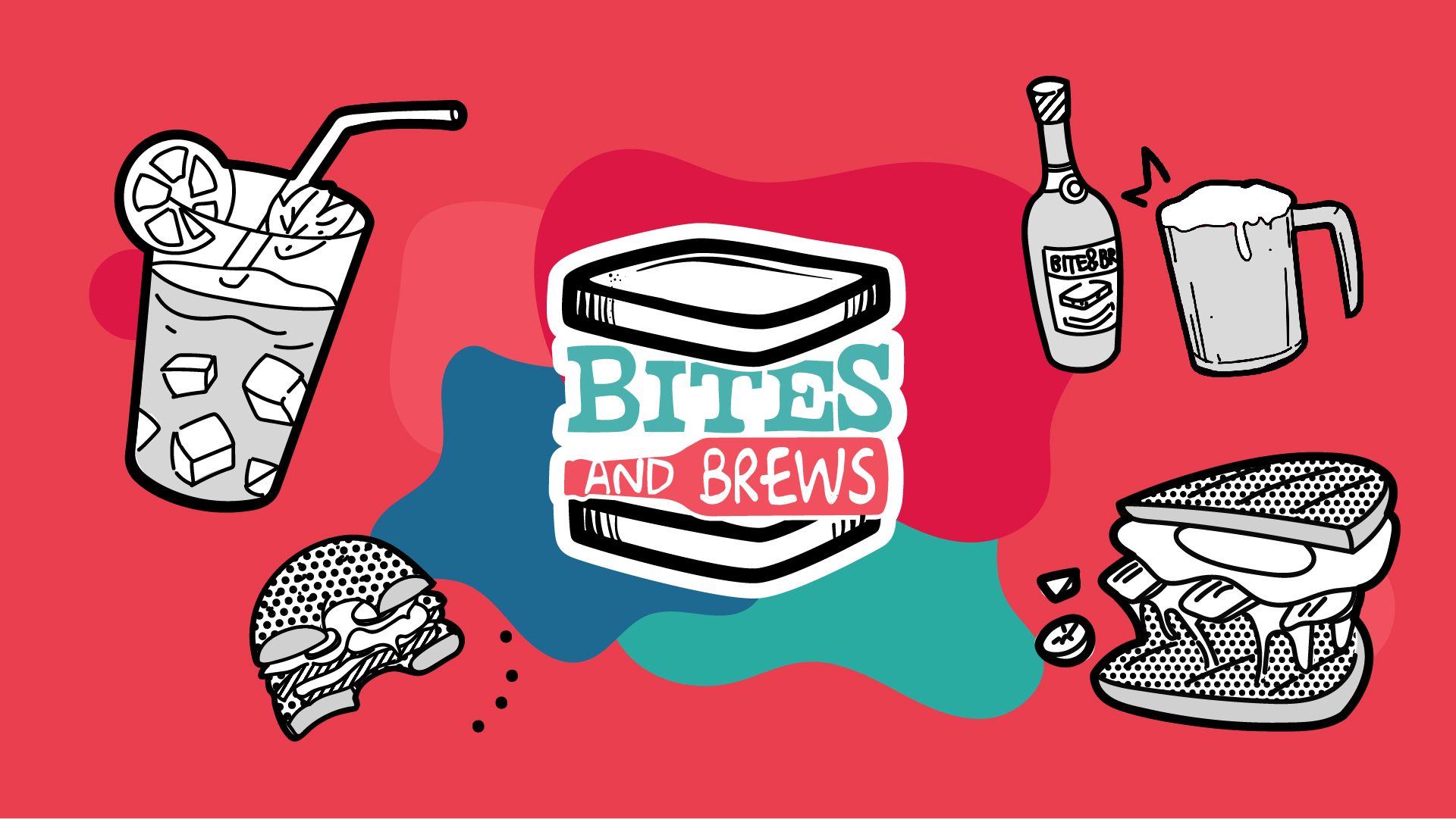 Bites & Brews — brand identity case study