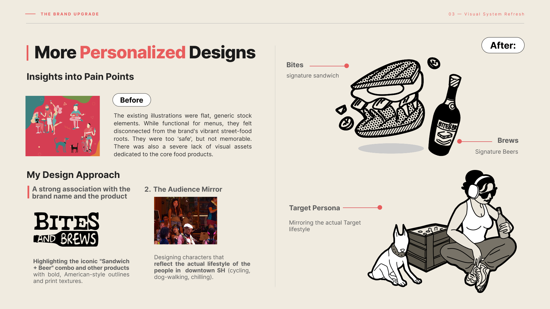 Bites & Brews design strategy — page 5