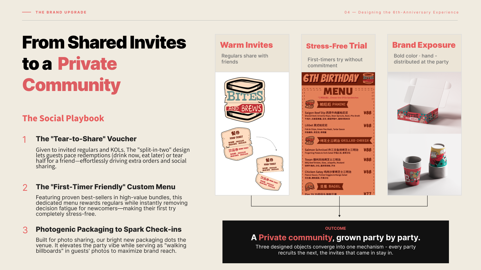 Bites & Brews design strategy — page 9