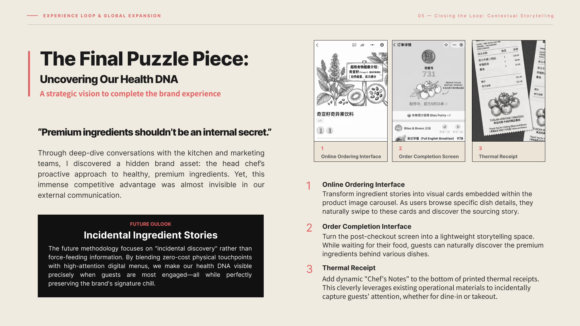 Bites & Brews design strategy — page 10