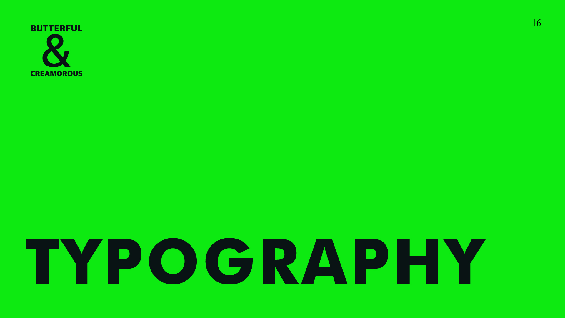 Butterful & Creamorous brand guideline — page 18