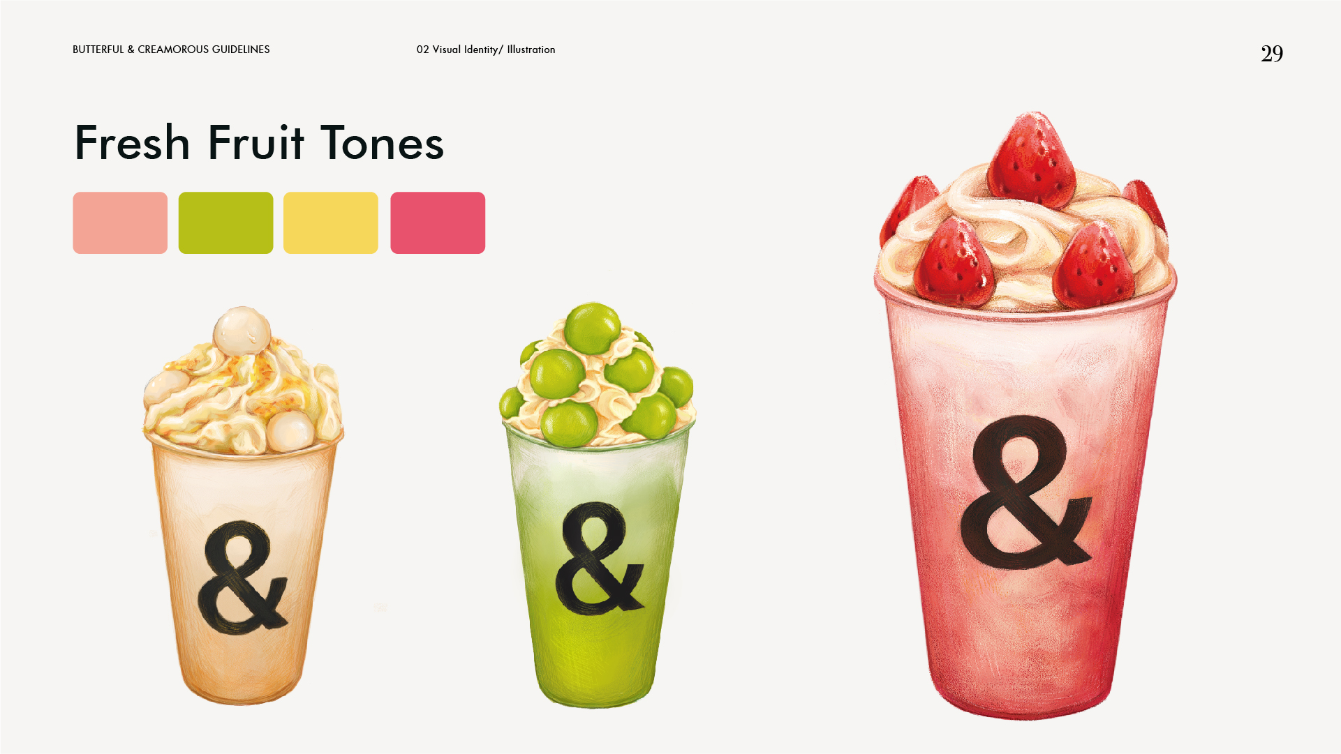 Butterful & Creamorous brand guideline — page 31