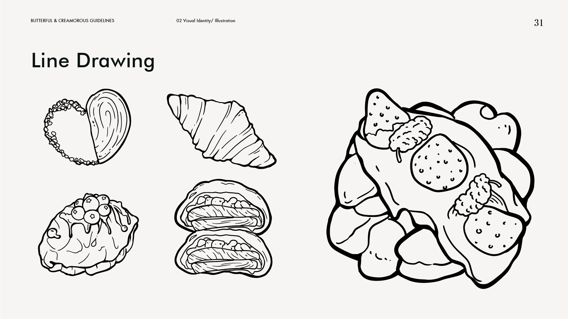 Butterful & Creamorous brand guideline — page 33